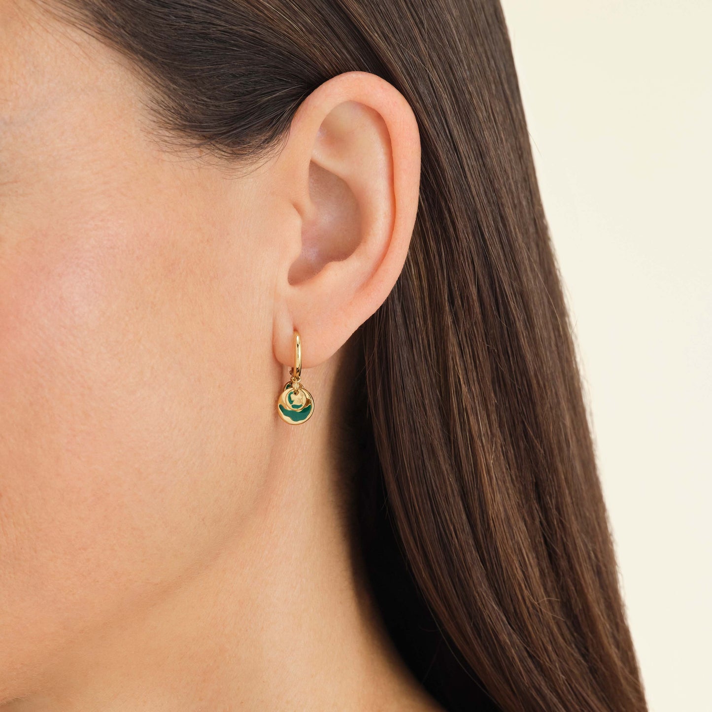 Boucles Texturées Émeraude