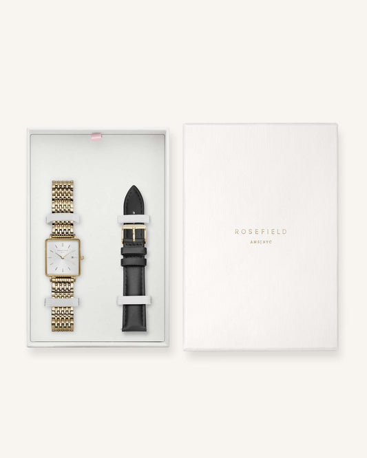 Coffret Cadeau Boxy Or + Bracelet