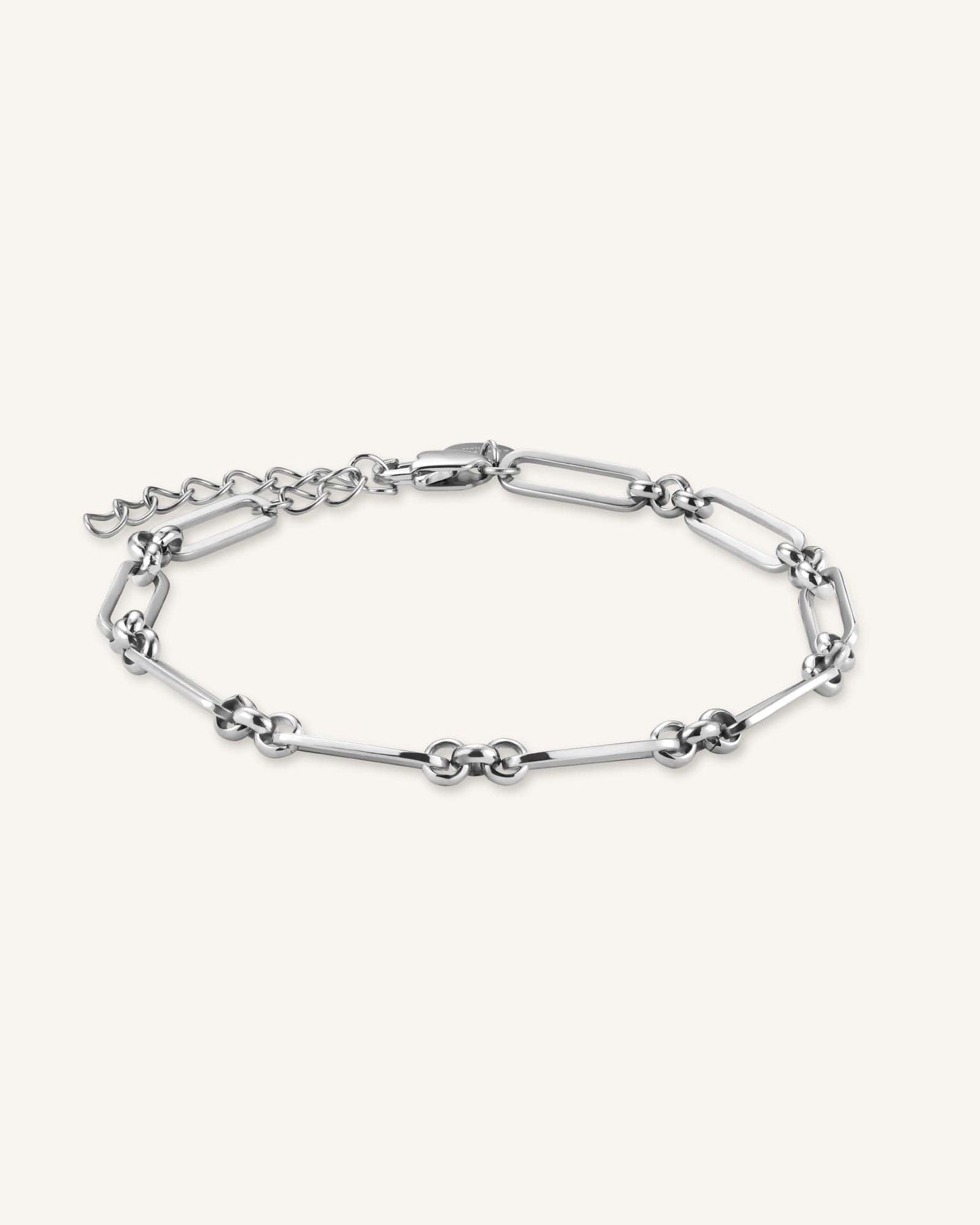Bracelet À Maillons Argent