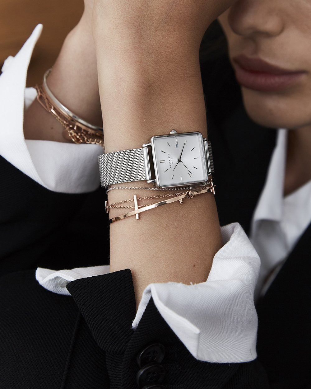 Boxy Maille Argent