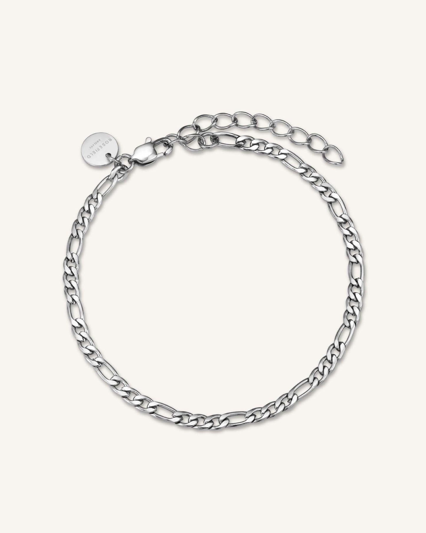 Bracelet Figaro Argent