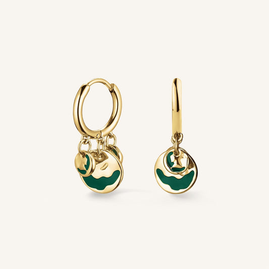 Boucles Texturées Émeraude