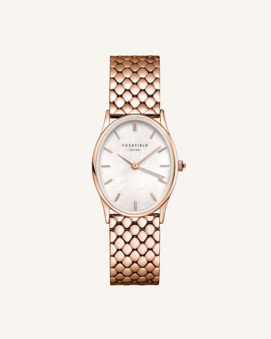 Oval Nacre Or Rose