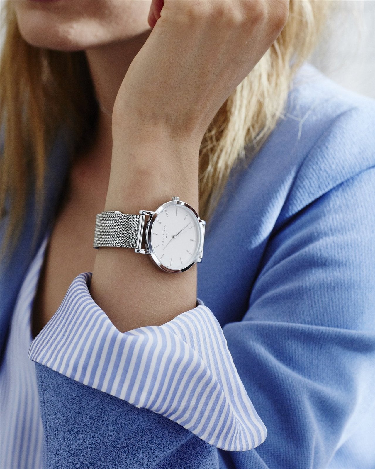Mercer Blanc Argent