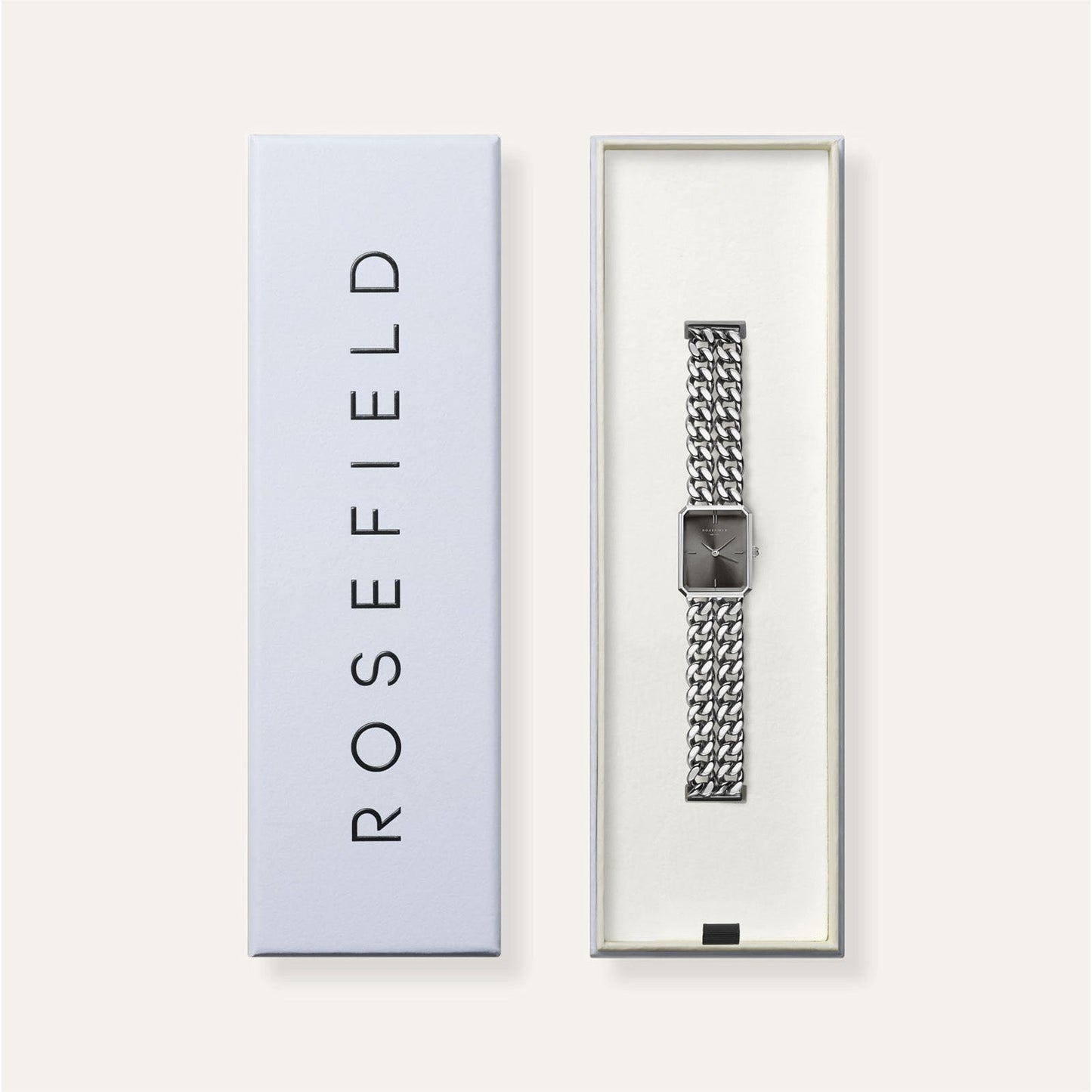 Studio Double Chain Argent