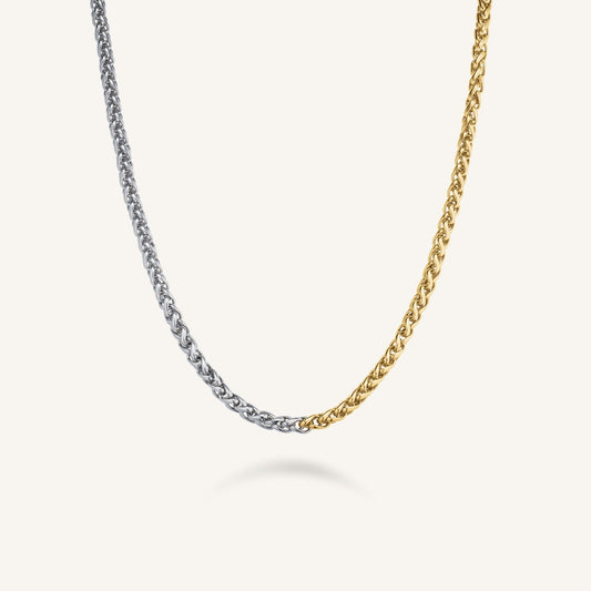 Duotone Chevron Collier