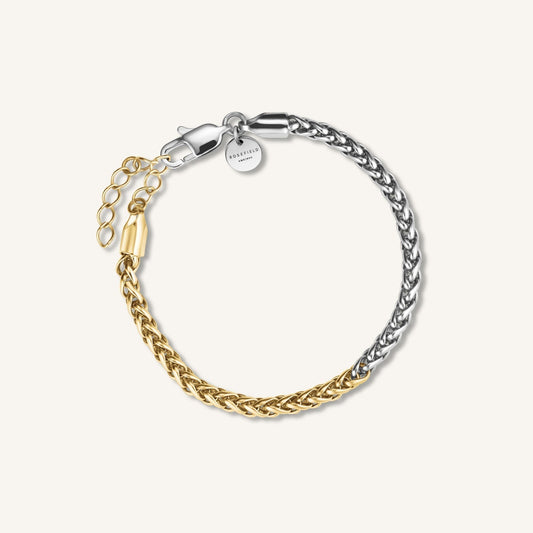 Duotone Chevron Bracelet