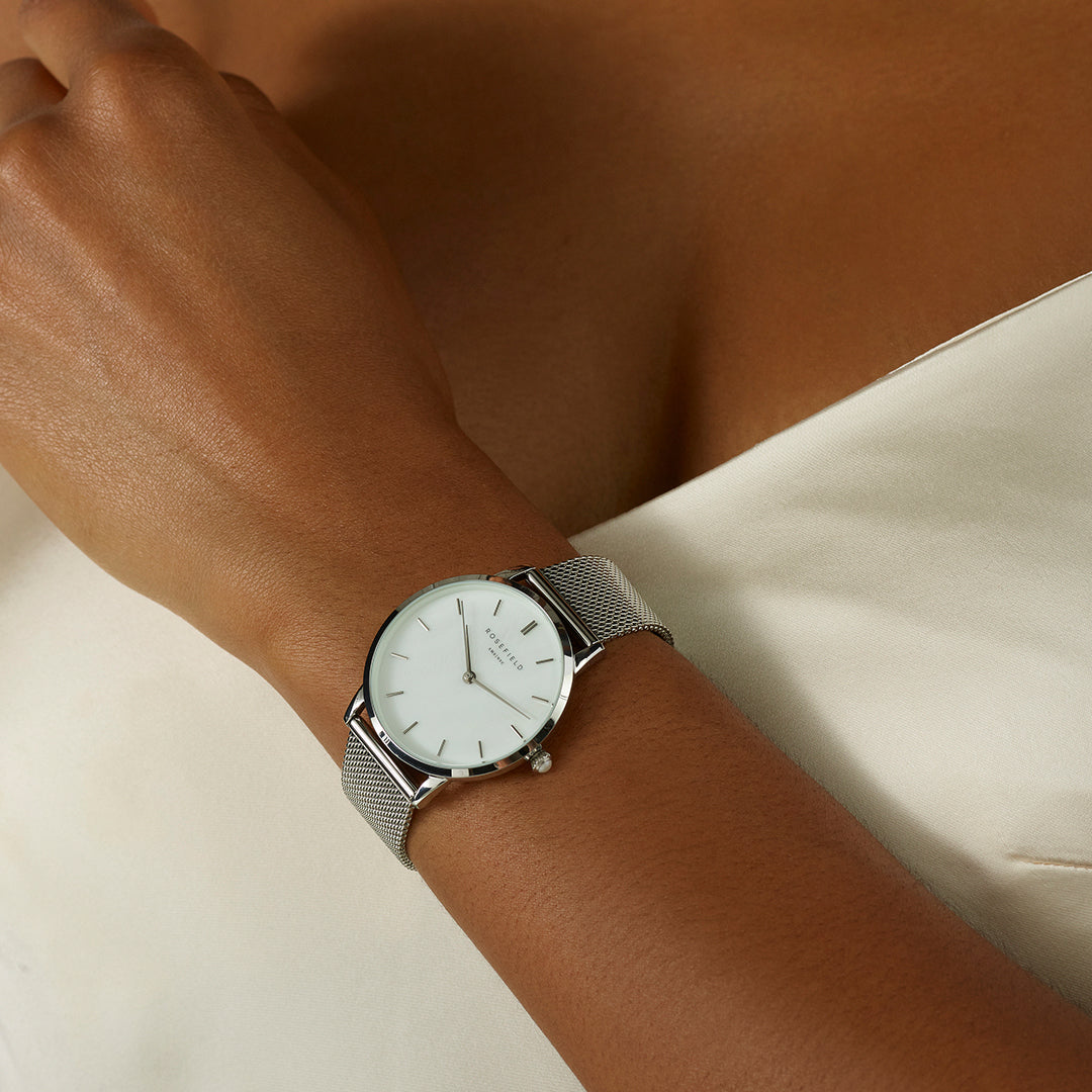 Pearl Edit Maille Argent