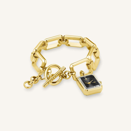 Octagon Chain Or Noir