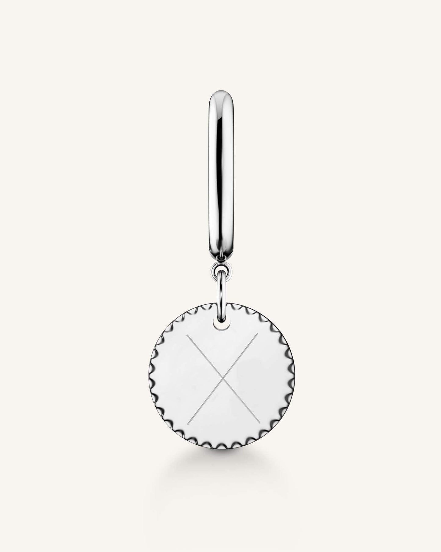 Boucle D'Oreille Médaillon