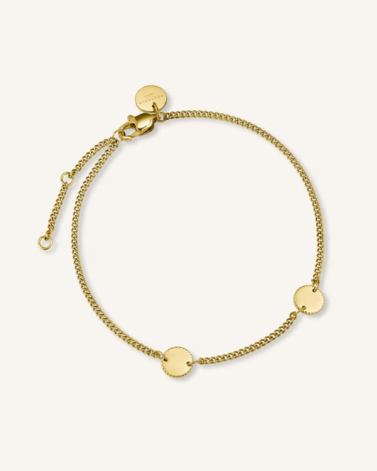 Bracelet 2 initiales