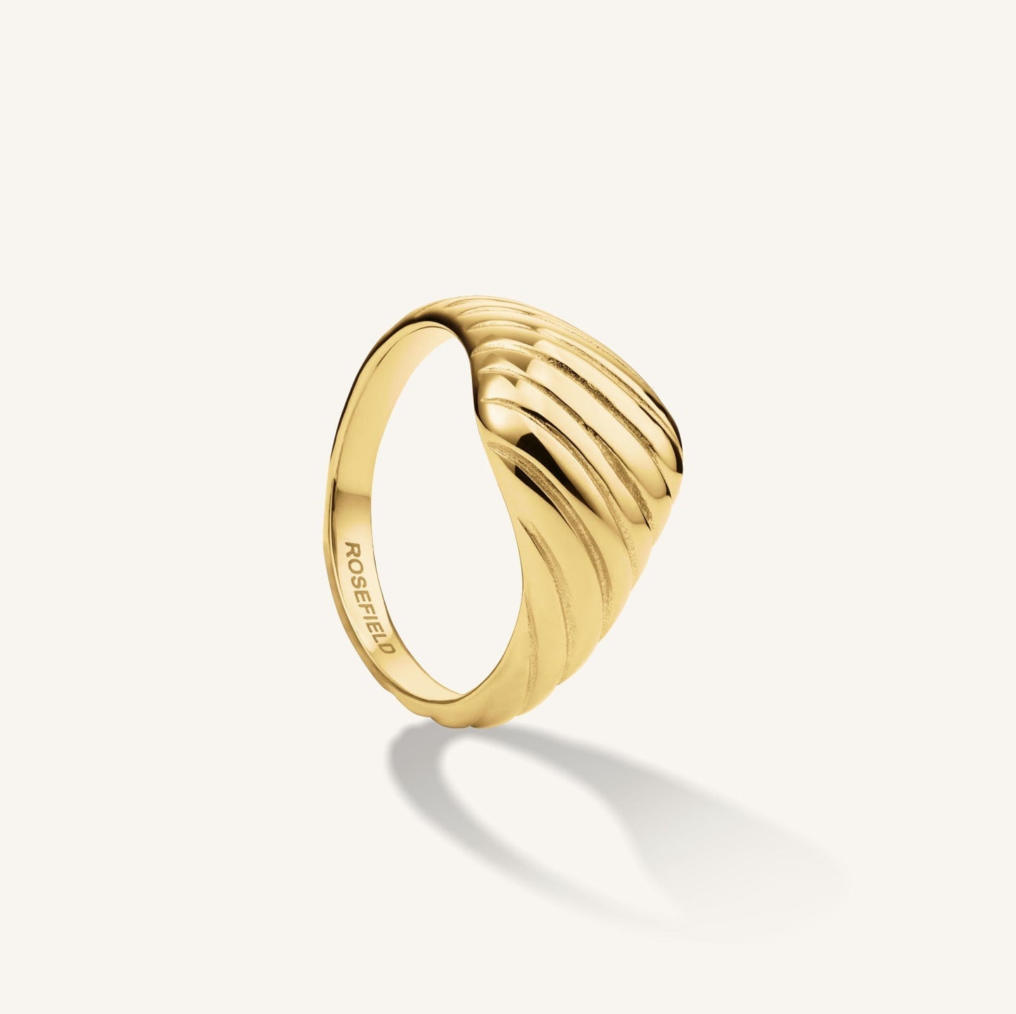 Bague striée