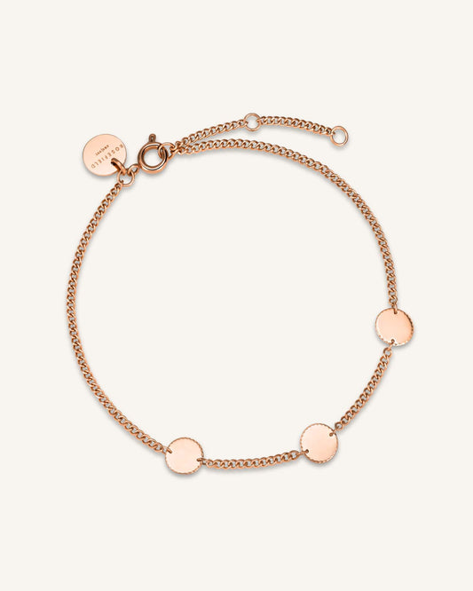 Bracelet 3 initiales