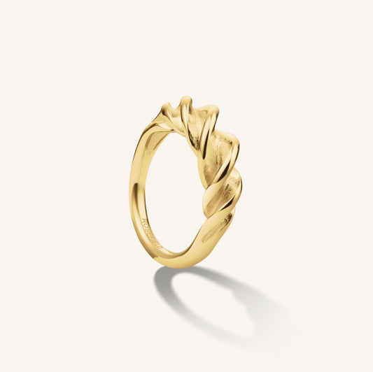 Bague torsadée