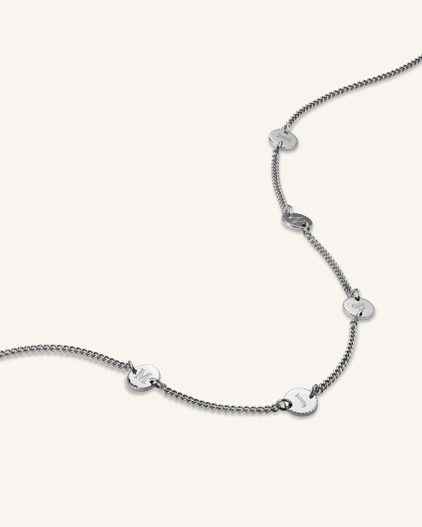 Collier 5 initiales