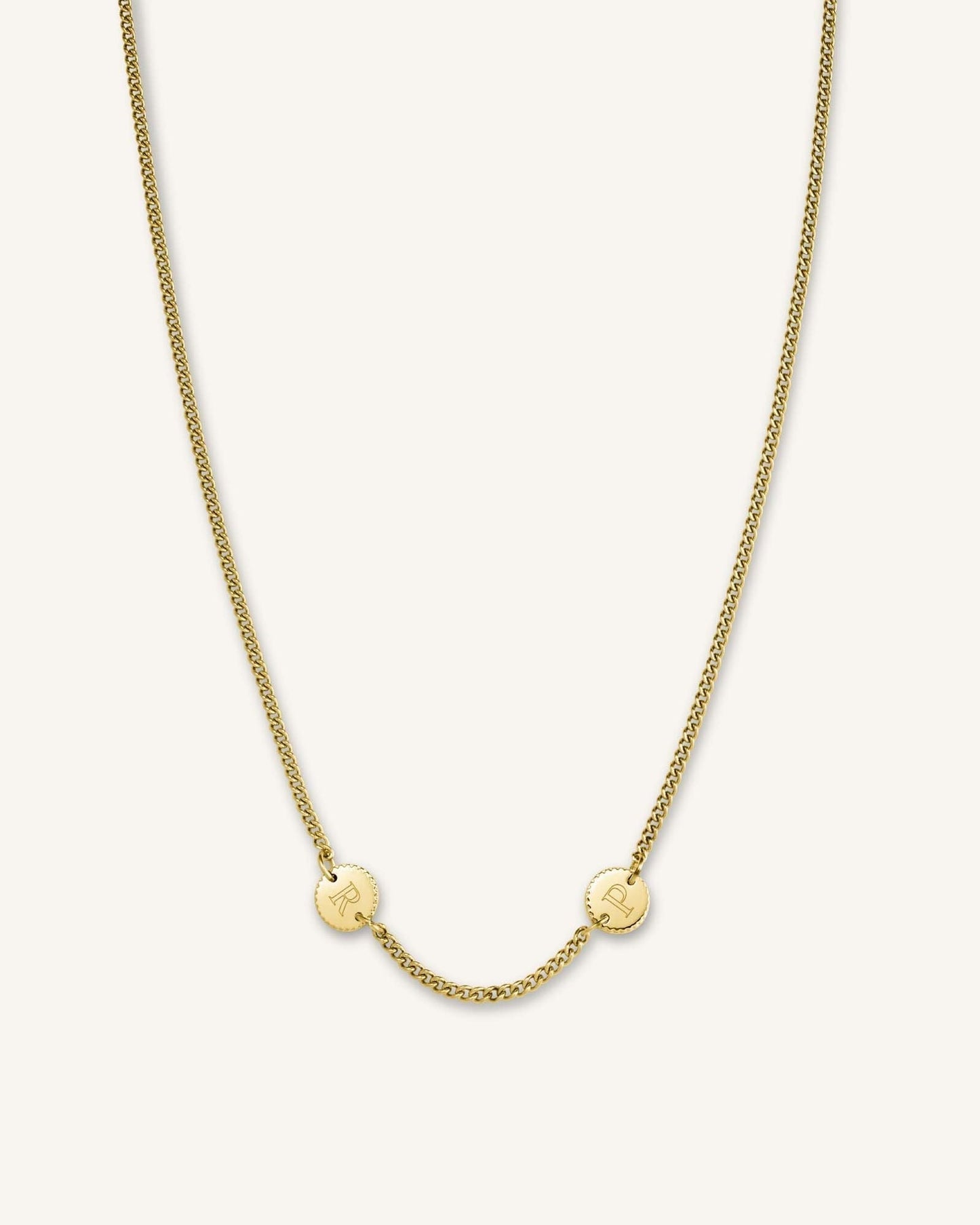 Collier 2 initiales