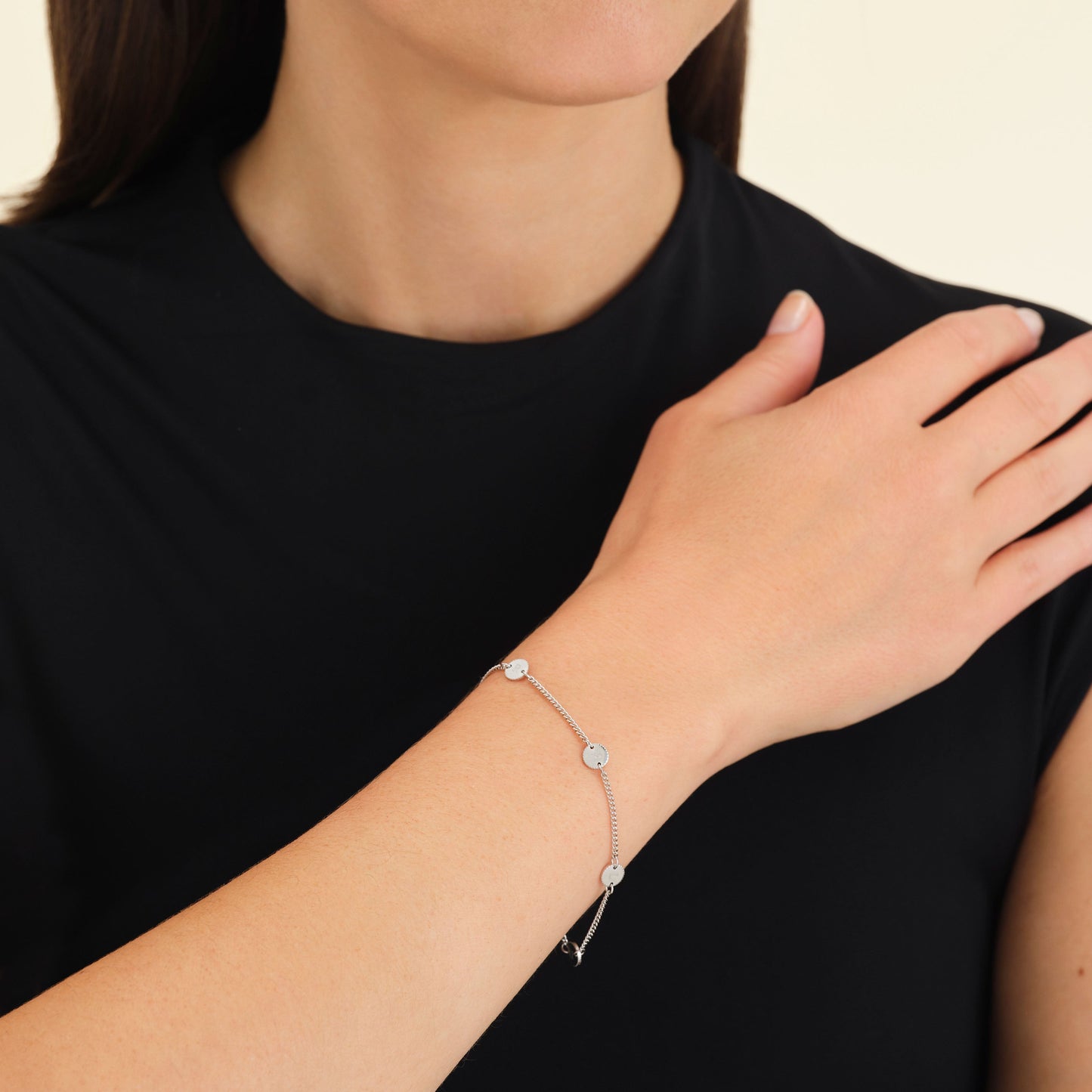 Bracelet 4 initiales