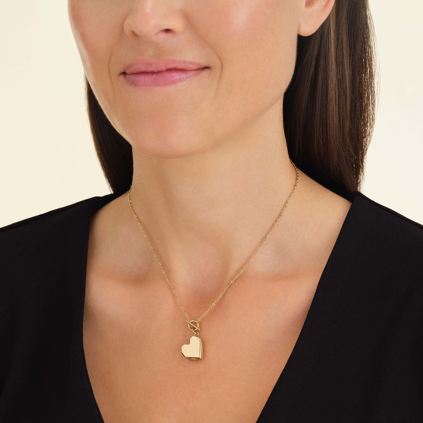 Collier Médaillon Cœur