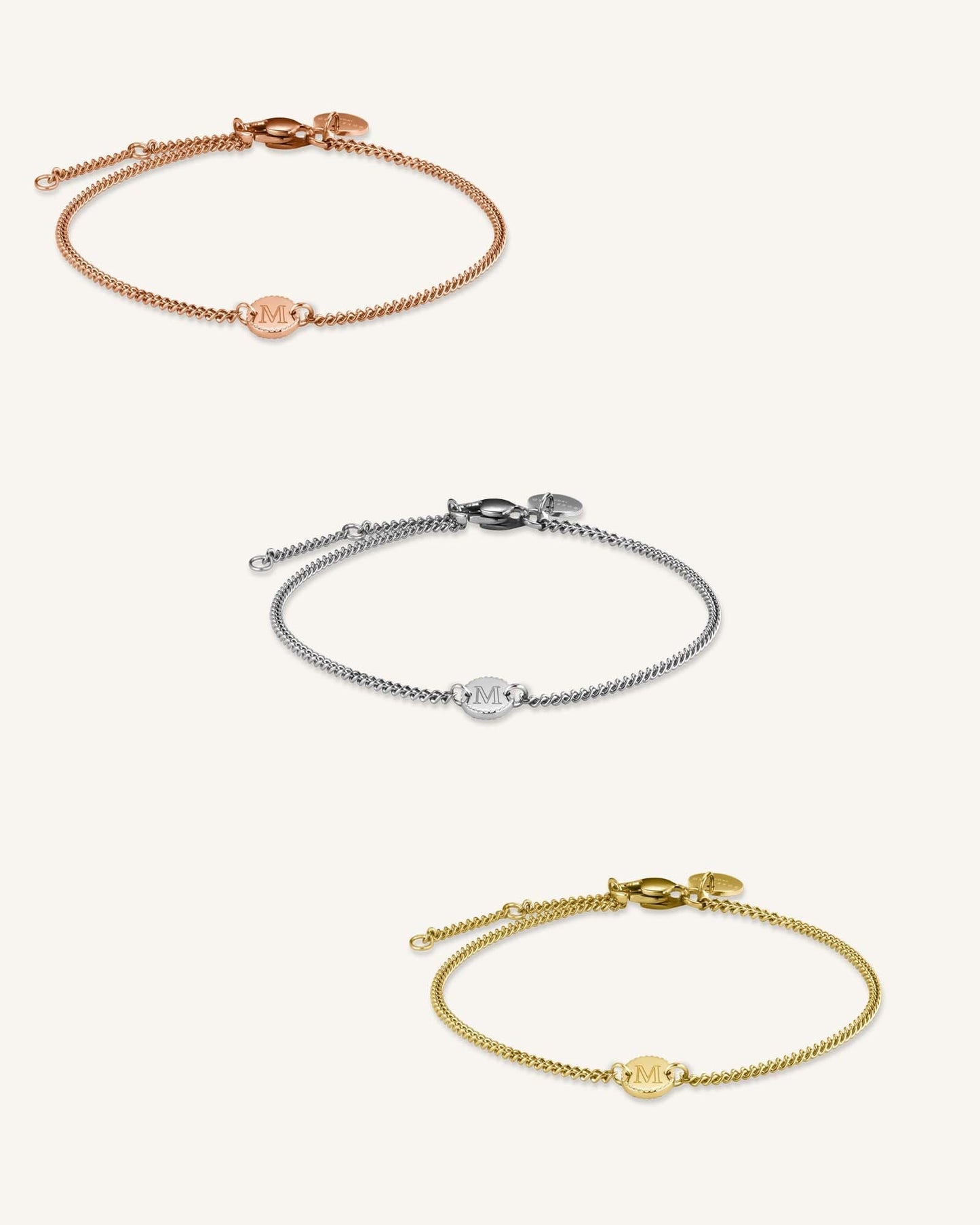 Bracelet 1 initiale