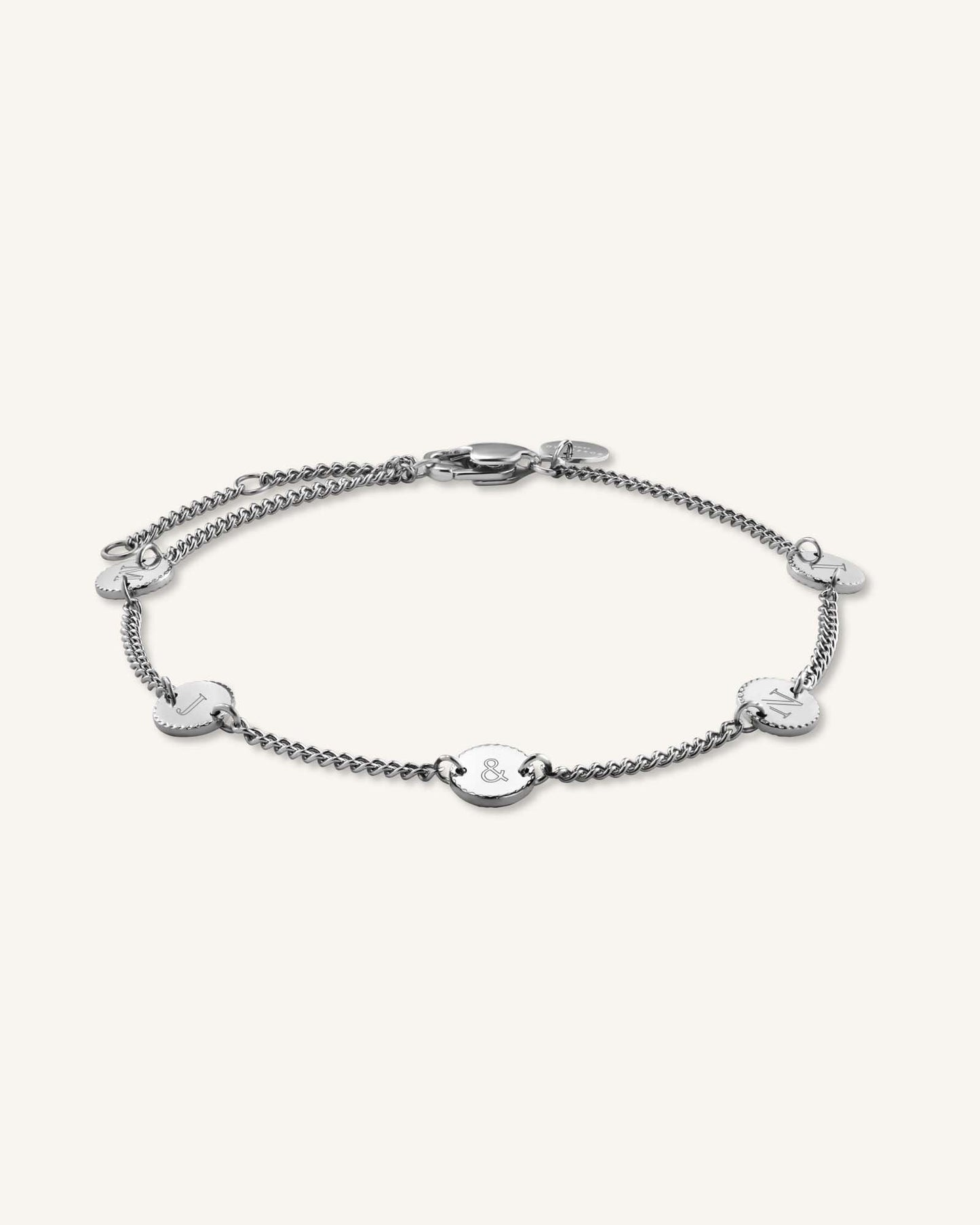Bracelet 5 initiales