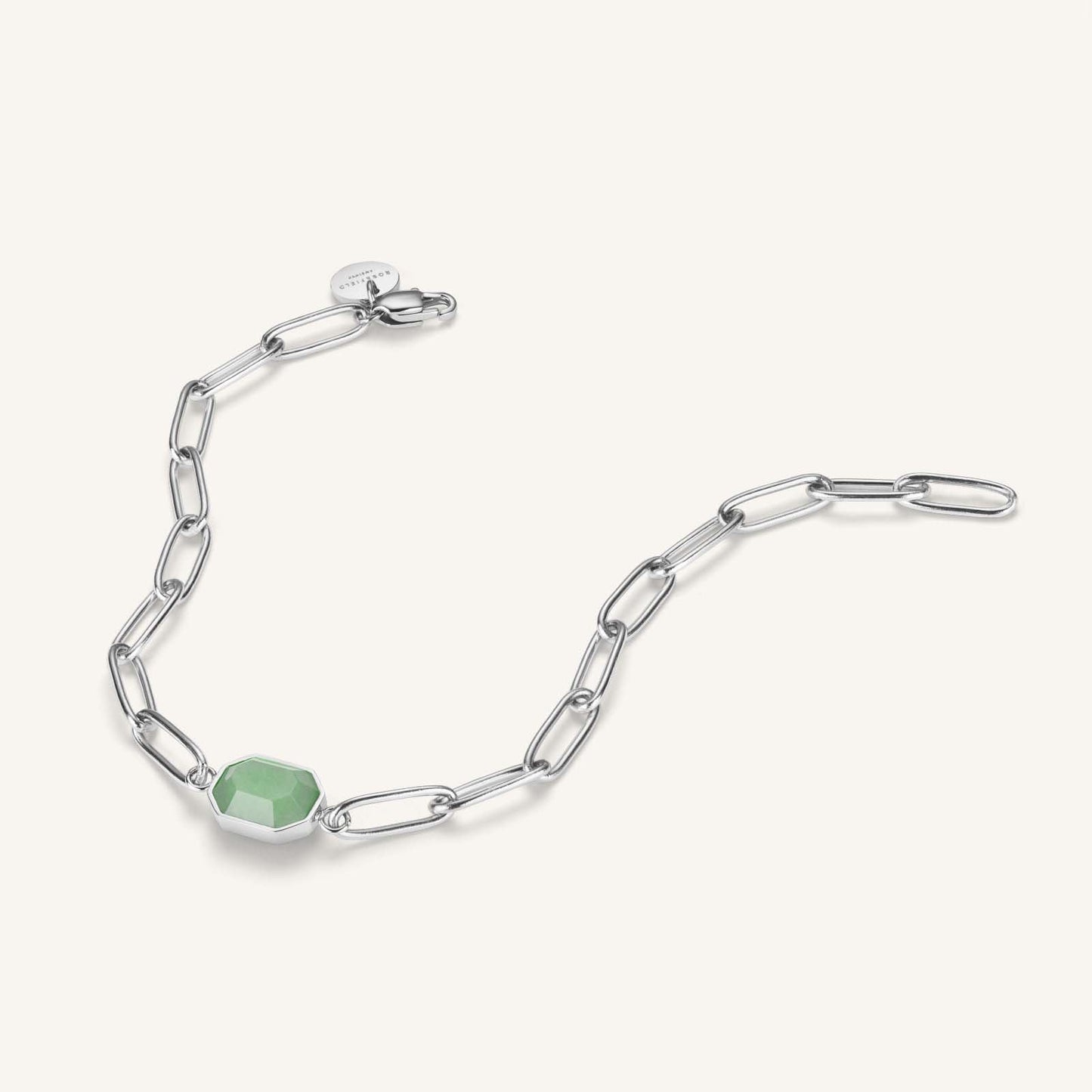 Bracelet Pierre Géométrique