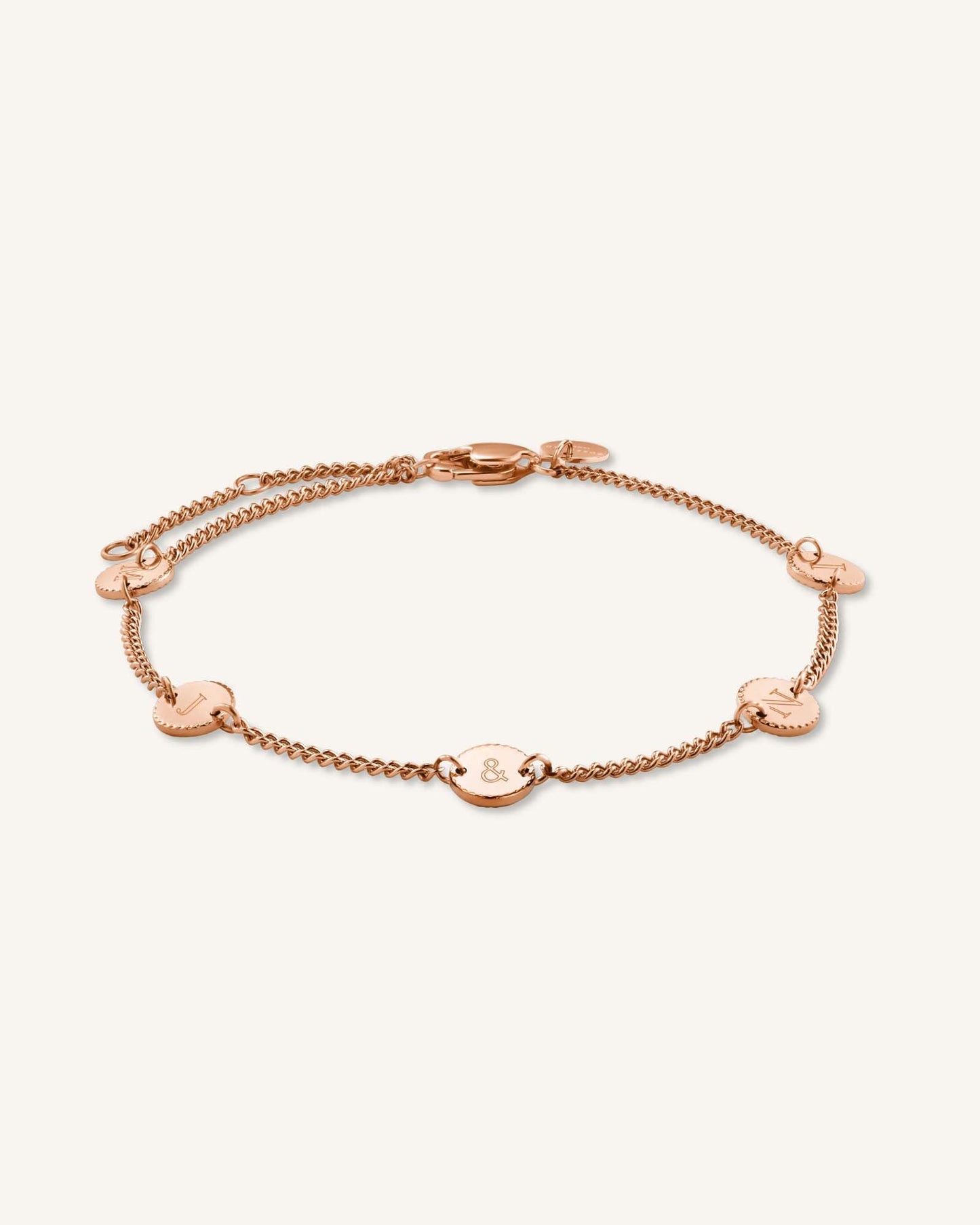 Bracelet 5 initiales