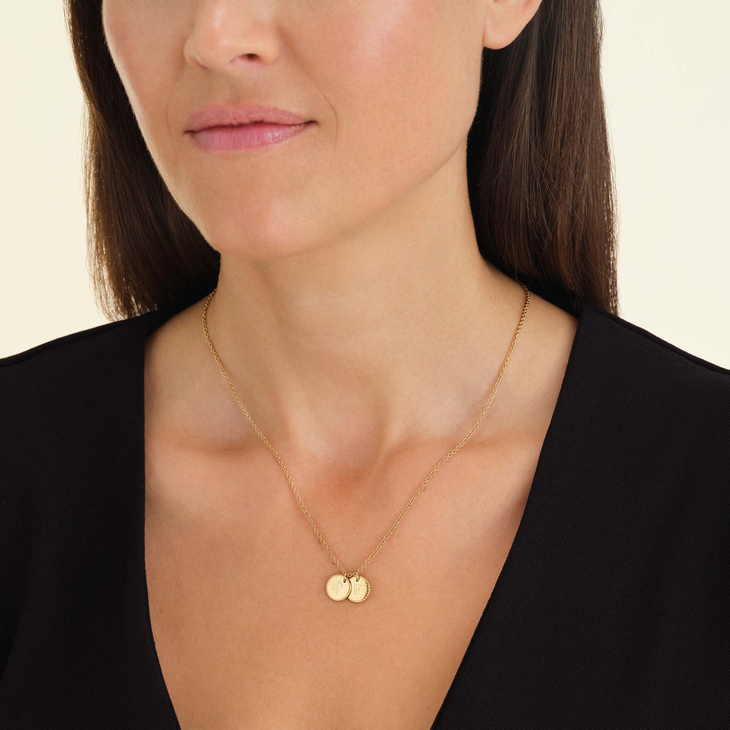 Collier 2 Médaillons