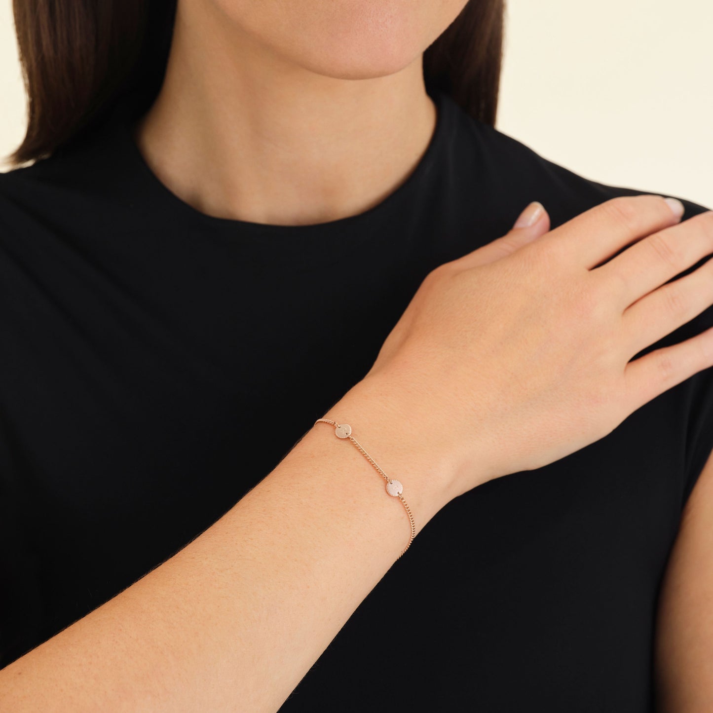 Bracelet 2 initiales