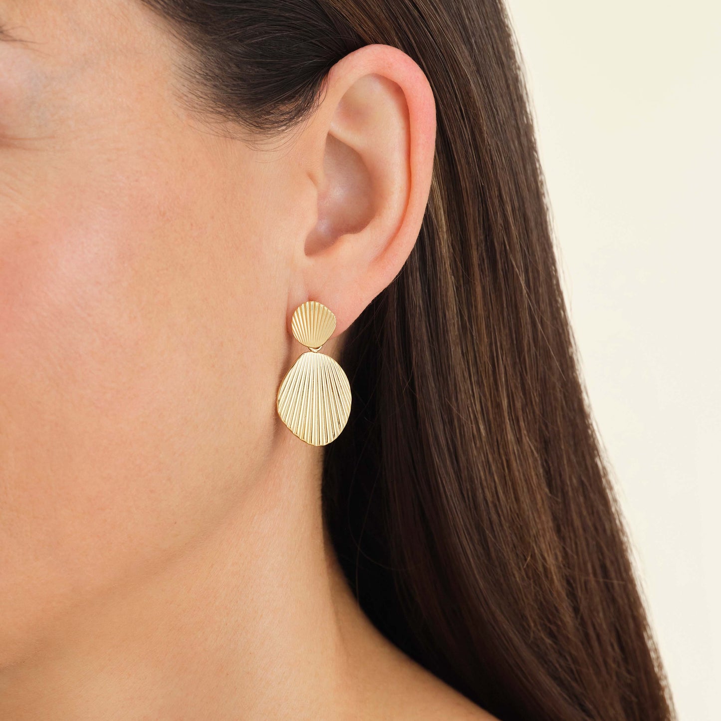 Boucles d'oreilles coquillage