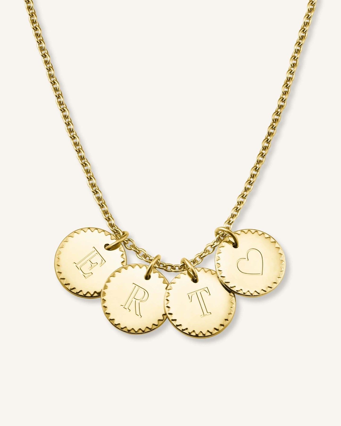 Collier 4 Médaillons