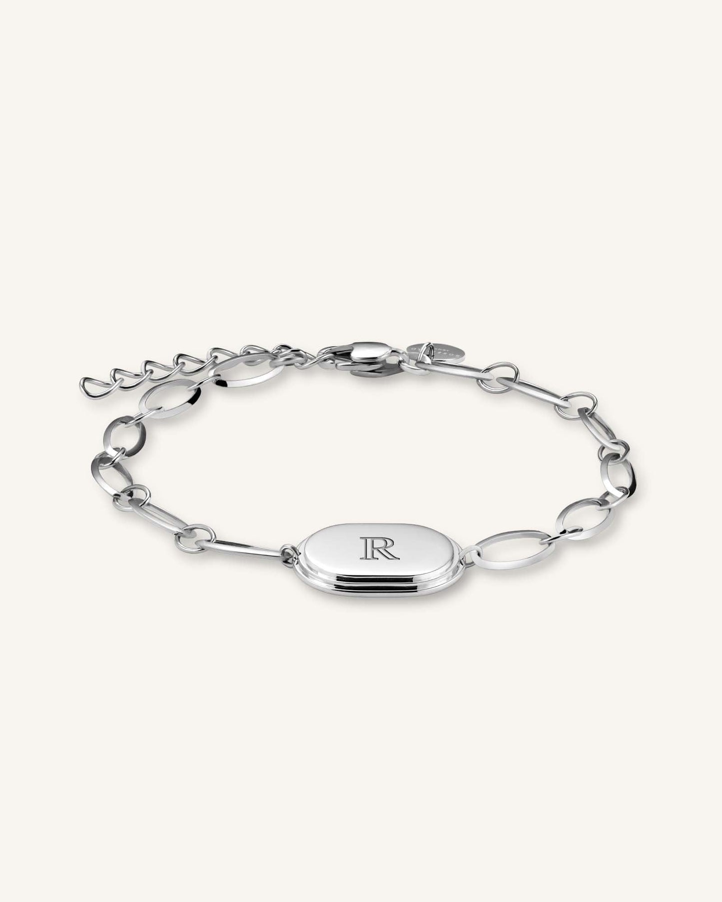 Bracelet Médaille Ovale