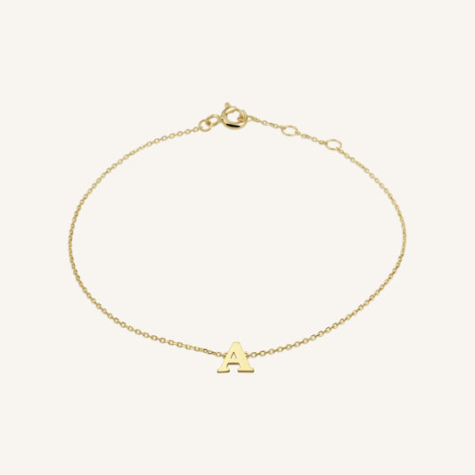 Bracelet Initiale A
