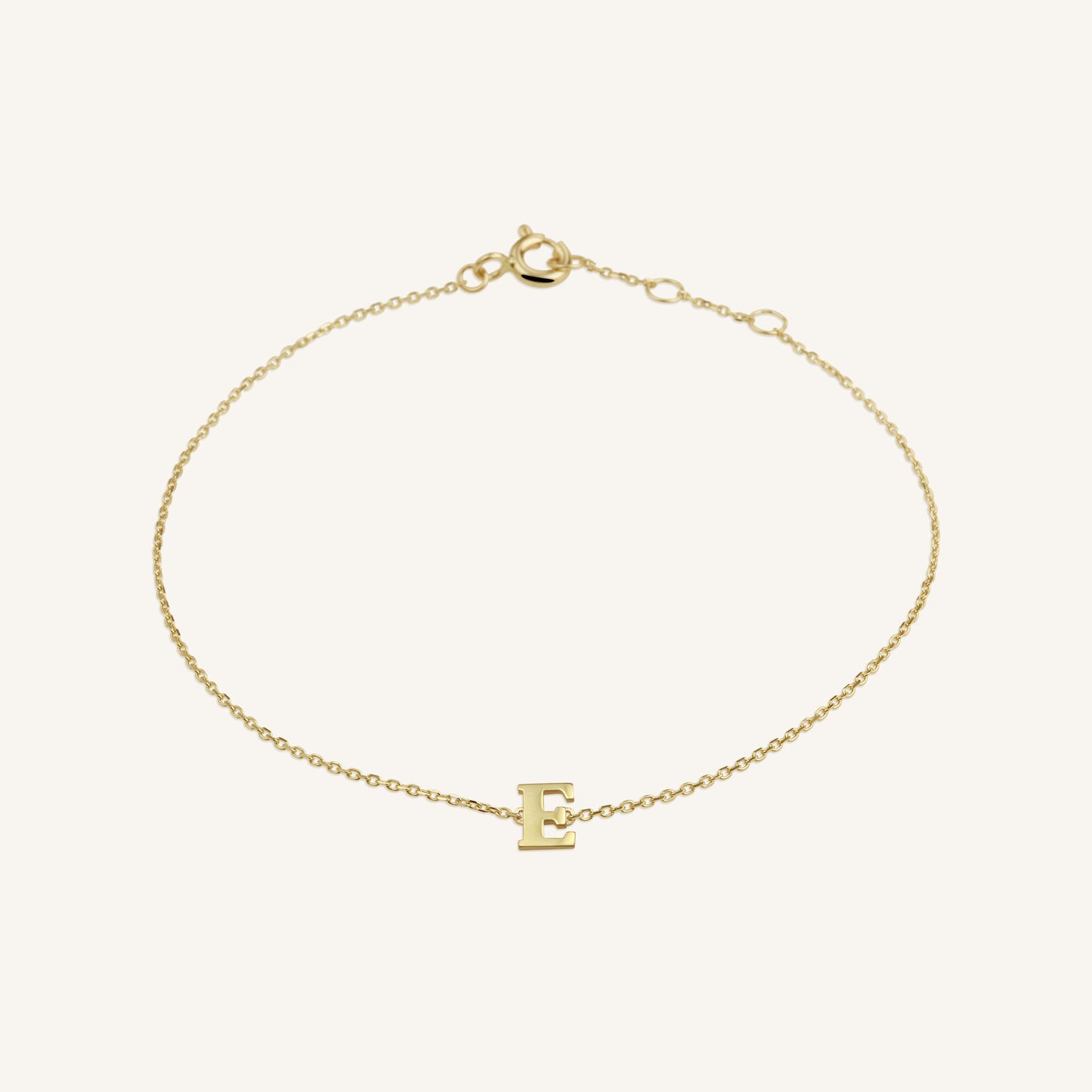 Bracelet Initiale E