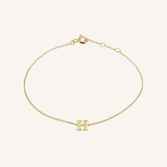 Bracelet Initiale H
