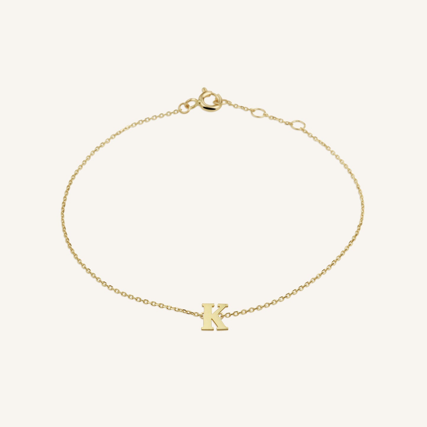 Bracelet Initiale K