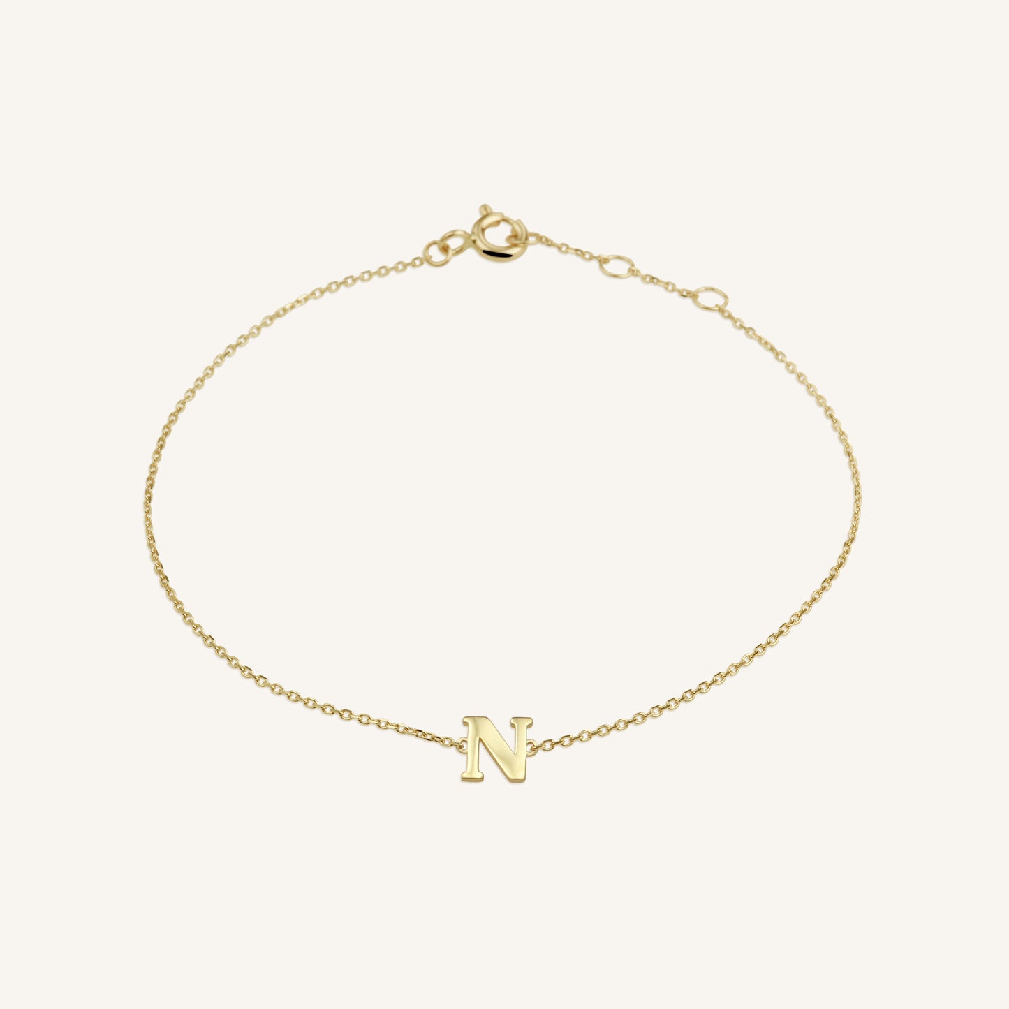 Bracelet Initiale N