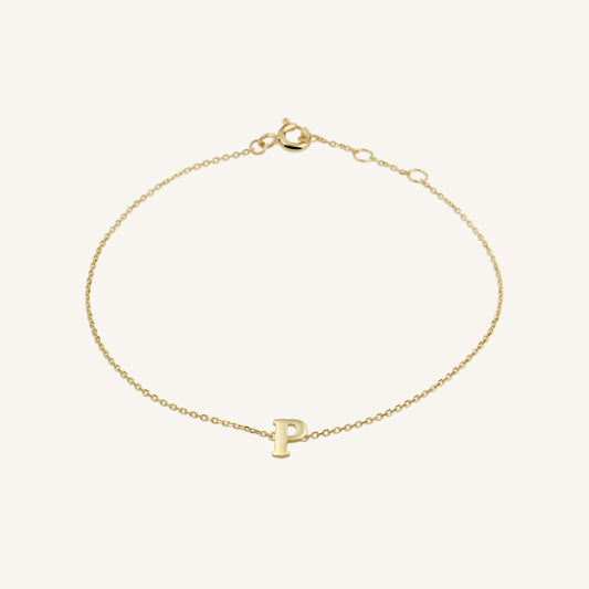 Bracelet Initiale P