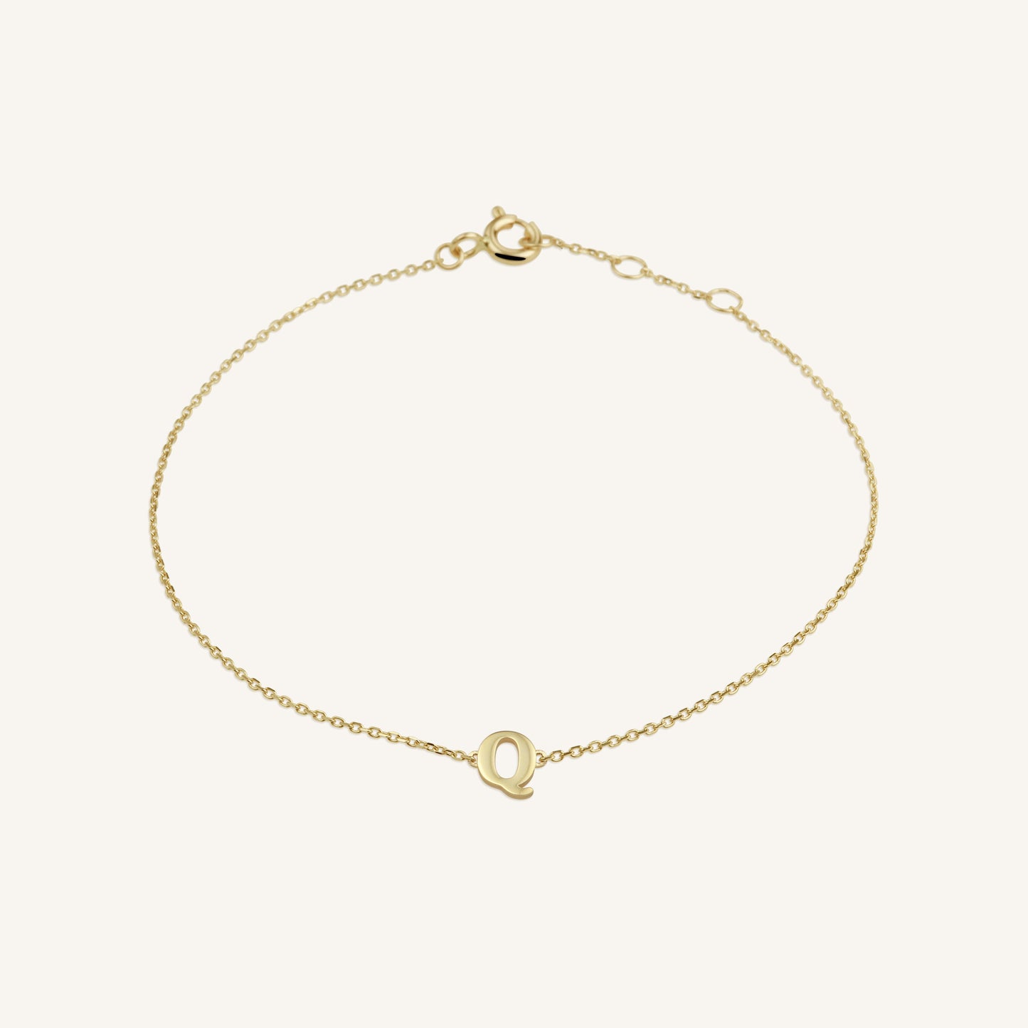 Bracelet Initiale Q