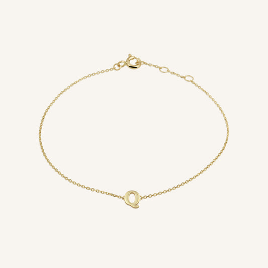 Bracelet Initiale Q