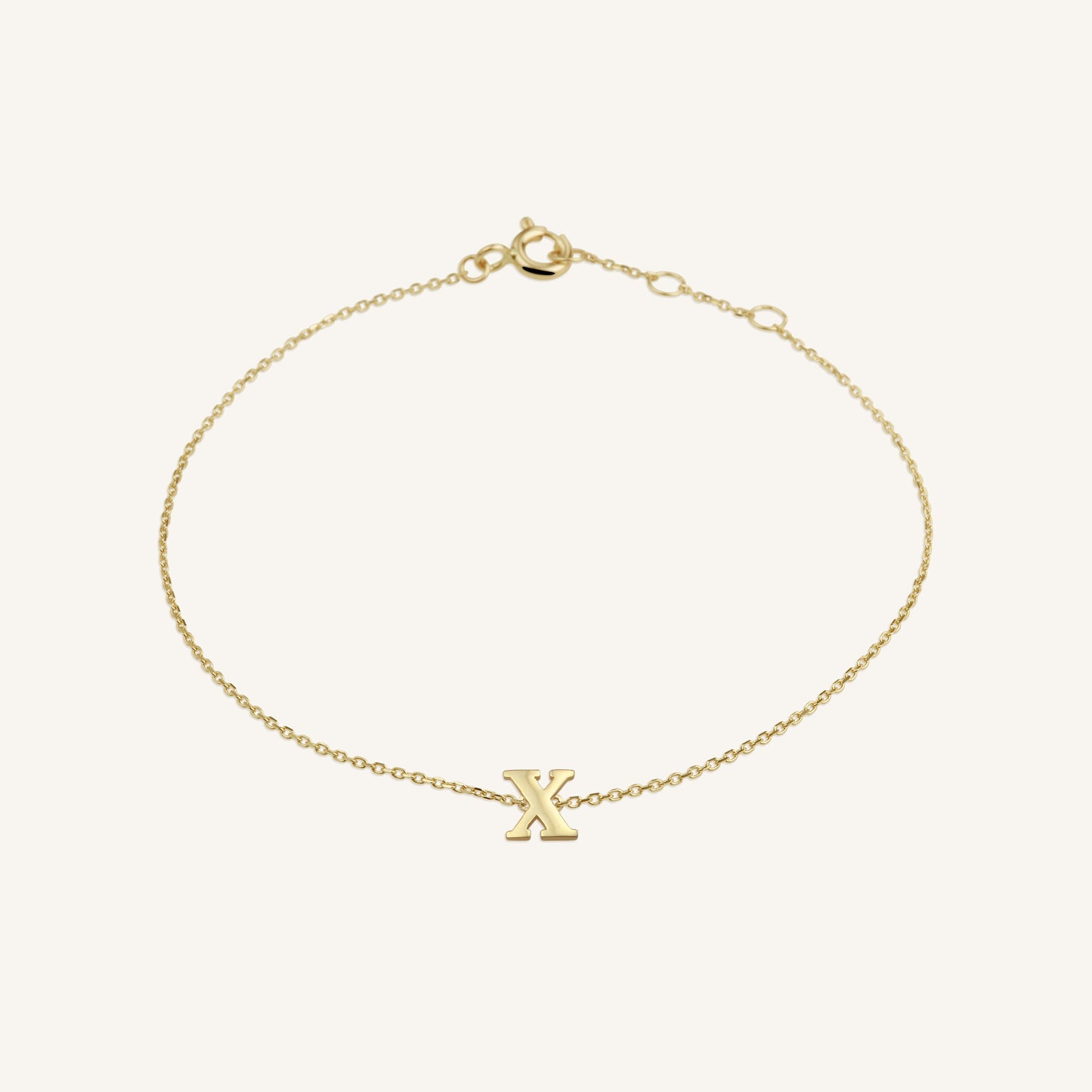 Bracelet Initiale X