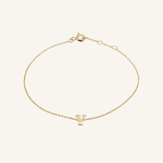 Bracelet Initiale Y