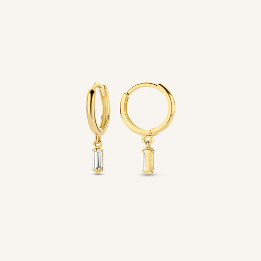 Anneaux Pendant Zircon