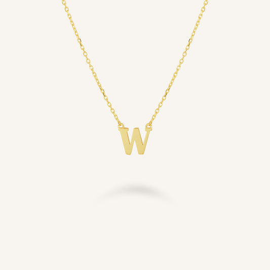 Collier Initiale W