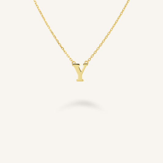 Collier Initiale Y