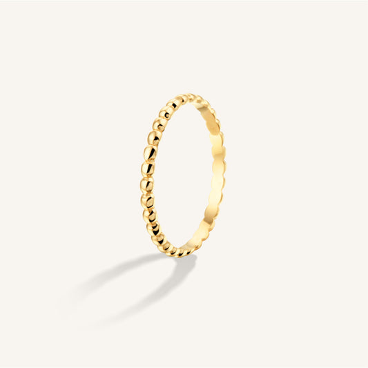 Bague Perlée