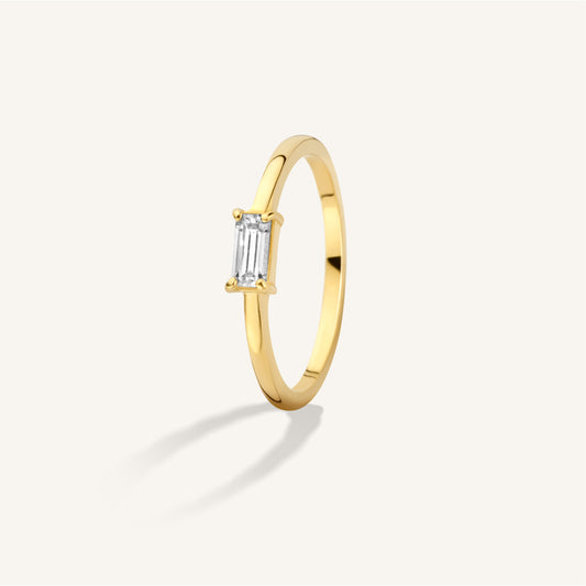 Bague Zircon Rectangle