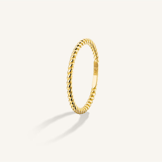 Bague Torsade