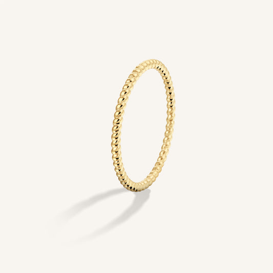Bague Fine Perlée