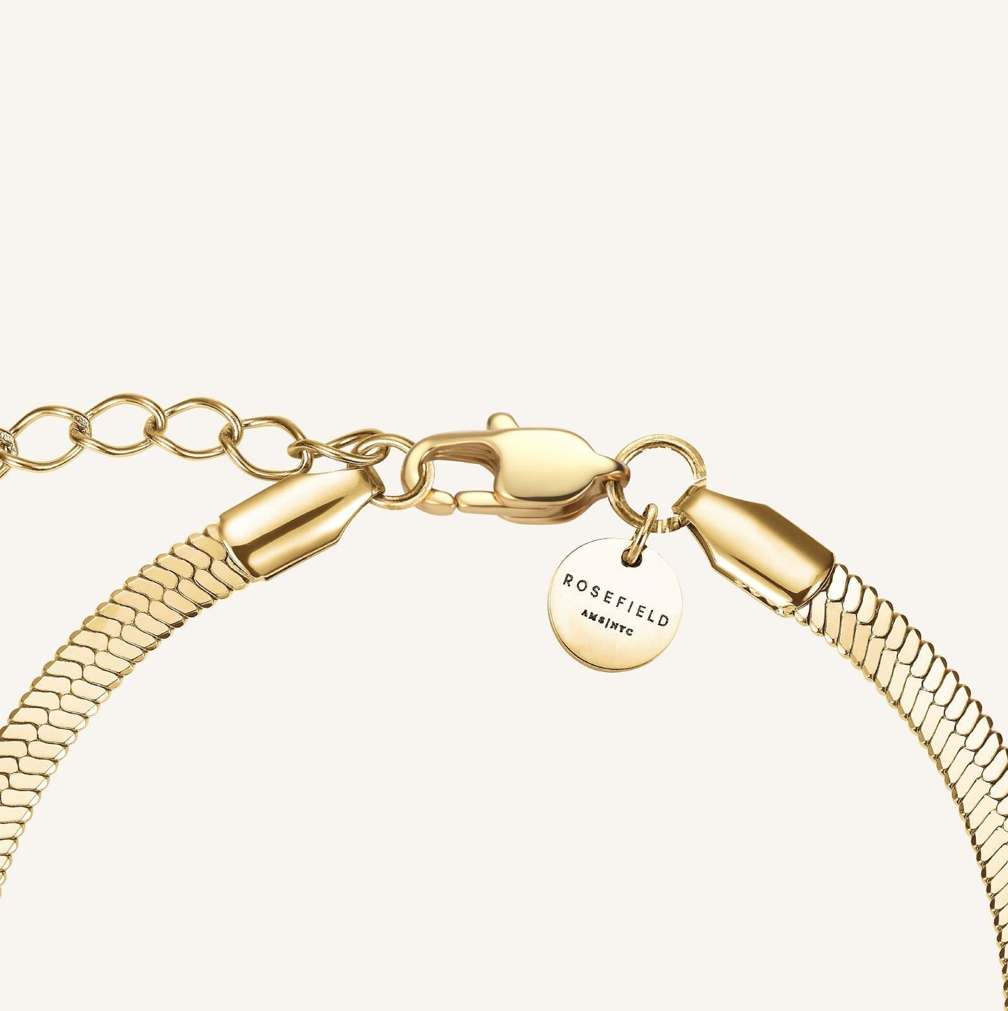 Bracelet Chaîne Serpend Et Cœur