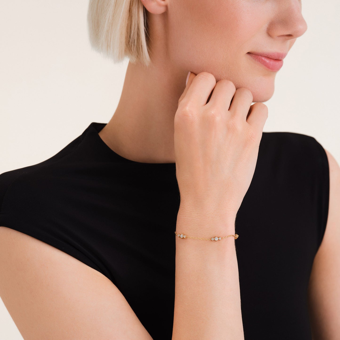 Bracelet Trio de Pierres